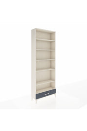 Arges Dolap 6 Raflı Tek Çekmeceli 88x30x243 Aytaşı-Antrasit