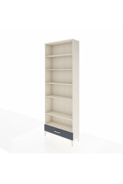 Arges Dolap 6 Raflı Tek Çekmeceli 88x30x243 Aytaşı-Antrasit