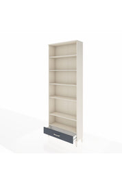 Arges Dolap 6 Raflı Tek Çekmeceli 88x30x243 Aytaşı-Antrasit