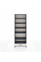 Arges Dolap 6 Raflı Tek Çekmeceli 88x30x243 Antrasit-Aytaşı