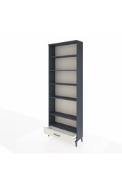 Arges Dolap 6 Raflı Tek Çekmeceli 88x30x243 Antrasit-Aytaşı