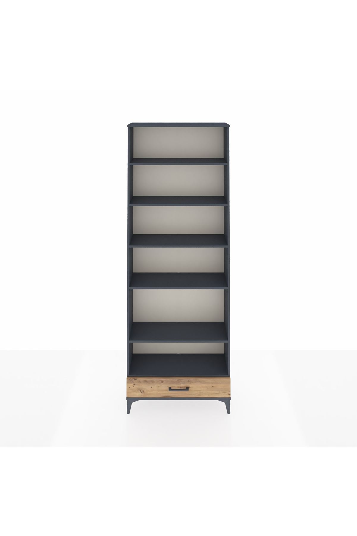 Arges Dolap 6 Raflı Tek Çekmeceli 88x30x243 - S33M292V6A