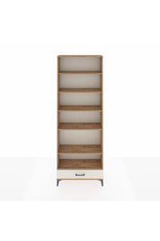 Arges Dolap 6 Raflı Tek Çekmeceli 88x30x243 Çam-Aytaşı