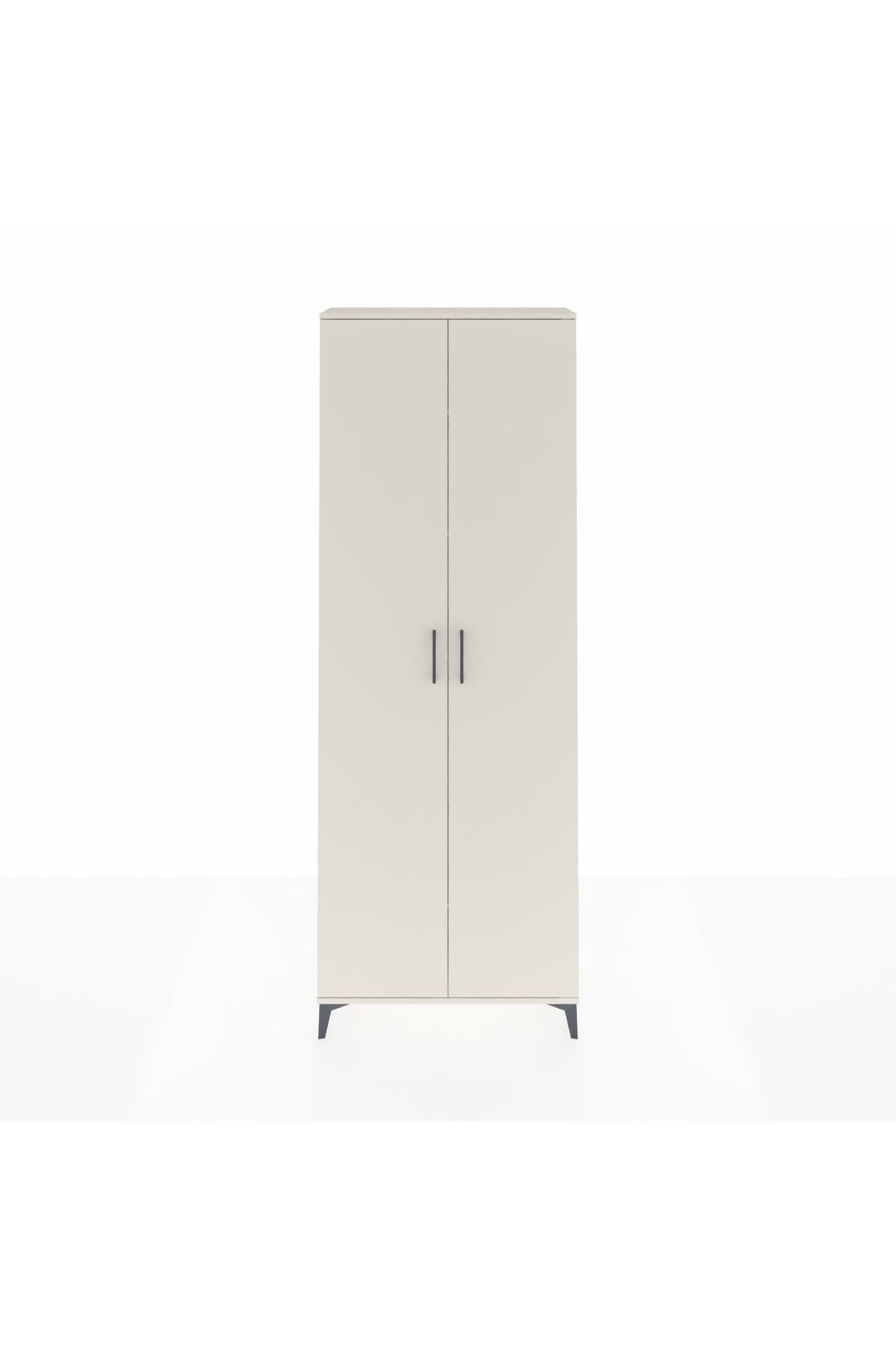 Arges Dolap 5 Raflı 2 Kapaklı 88x30x243 Aytaşı-Aytaşı