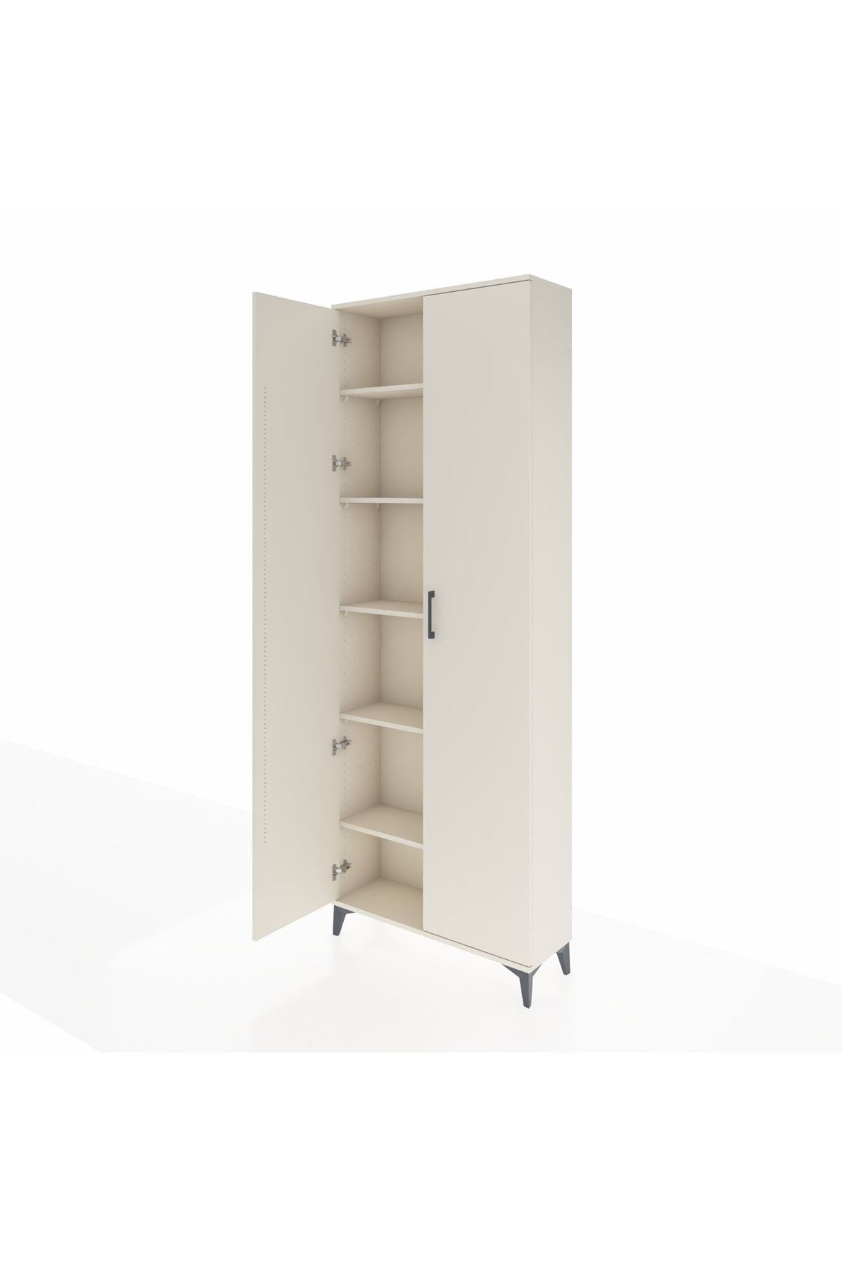 Arges Dolap 5 Raflı 2 Kapaklı 88x30x243 Aytaşı-Aytaşı