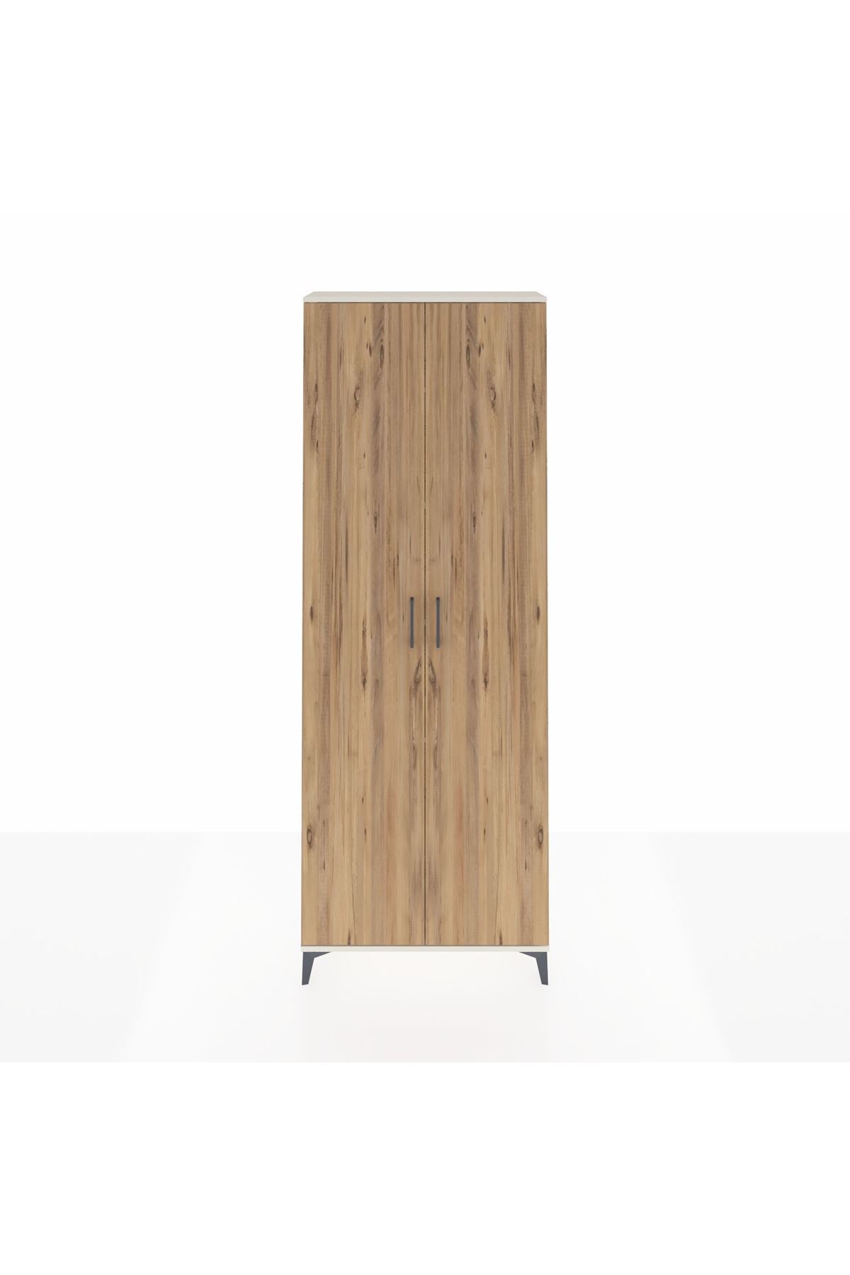 Arges Dolap 5 Raflı 2 Kapaklı 88x30x243 Aytaşı-Çam