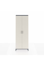 Arges Dolap 5 Raflı 2 Kapaklı 88x30x243 Antrasit-Aytaşı