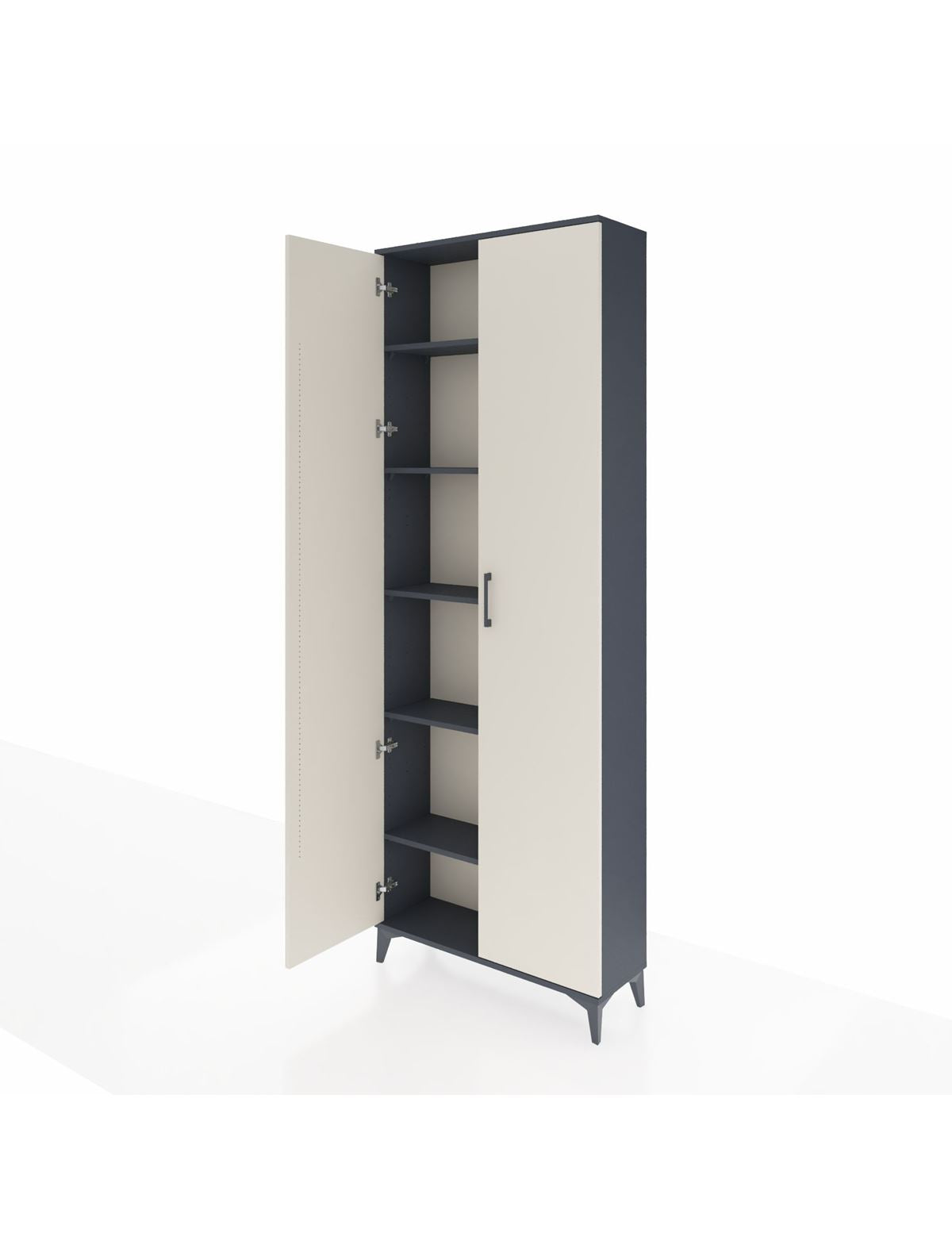 Arges Dolap 5 Raflı 2 Kapaklı 88x30x243 - S33M293V4A