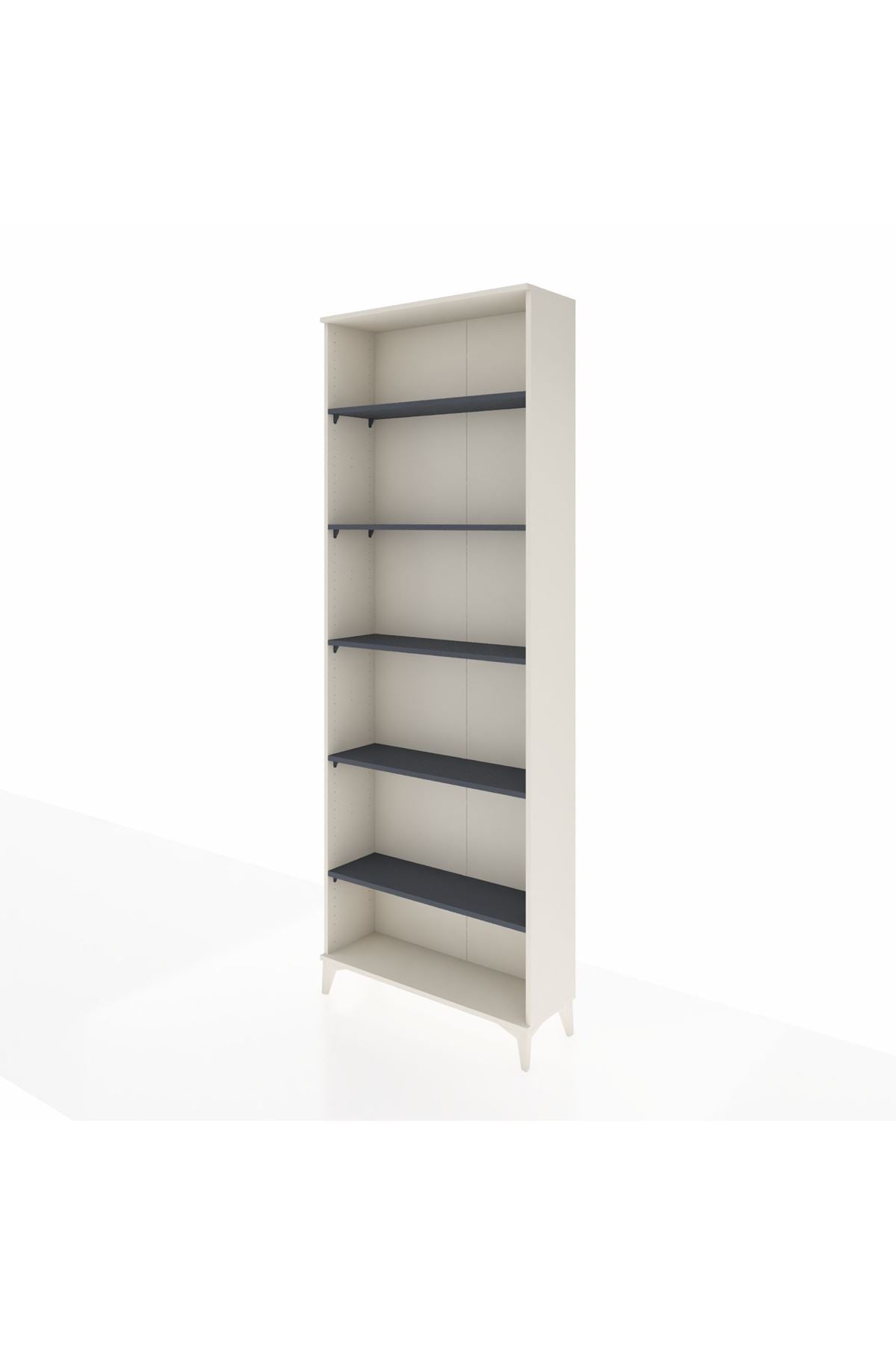 Arges Dolap 5 Raflı 88x30x243 Aytaşı-Antrasit