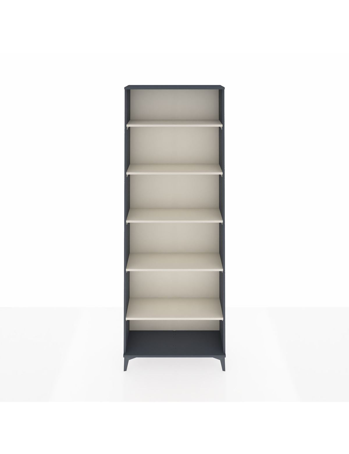 Arges Dolap 5 Raflı 88x30x243 Antrasit-Aytaşı