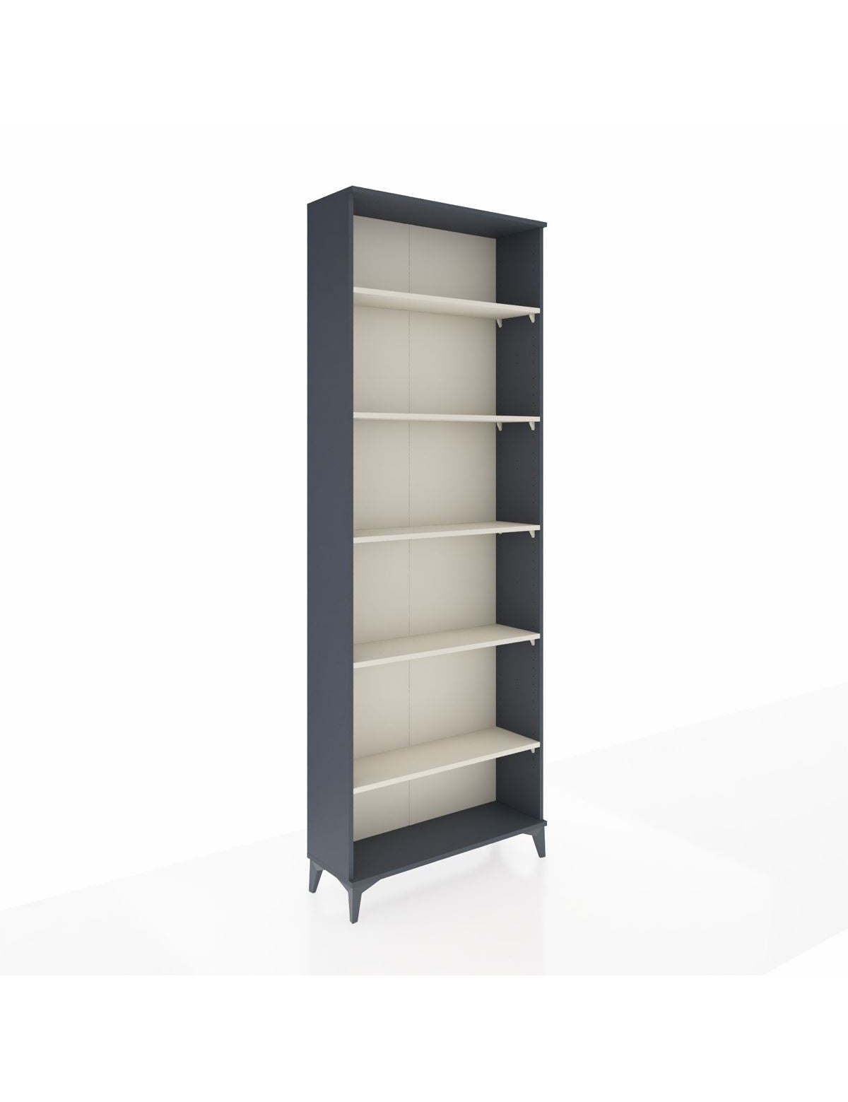 Arges Dolap 5 Raflı 88x30x243 Antrasit-Aytaşı