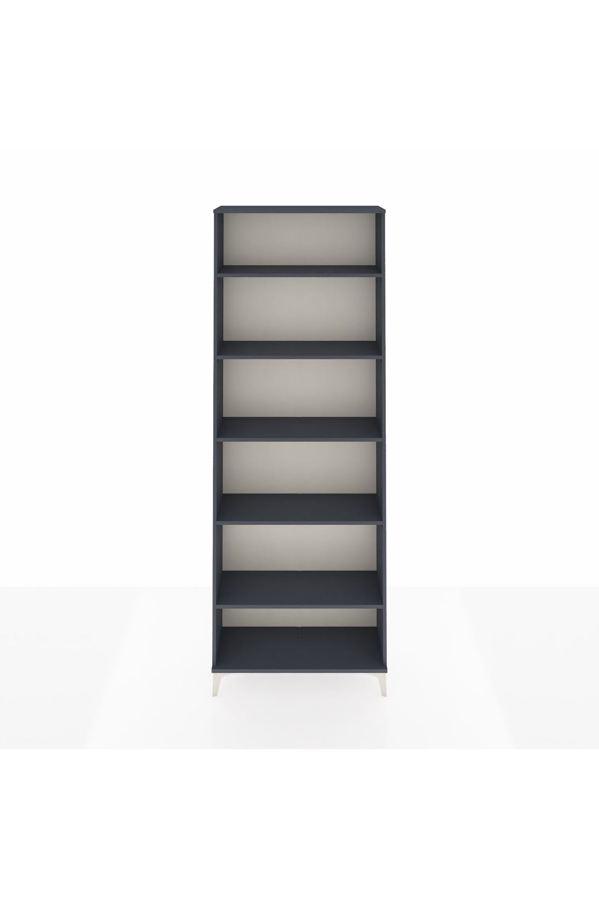 Arges Dolap 5 Raflı 88x30x243 Antrasit-Antrasit