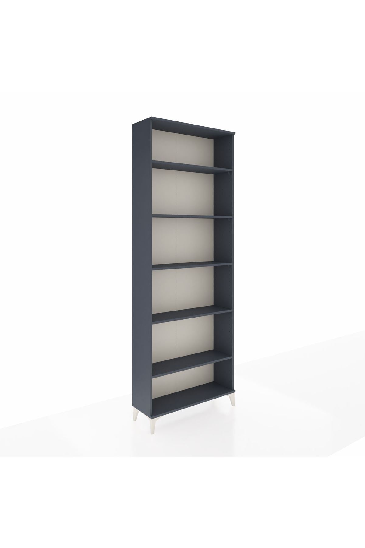 Arges Dolap 5 Raflı 88x30x243 Antrasit-Antrasit