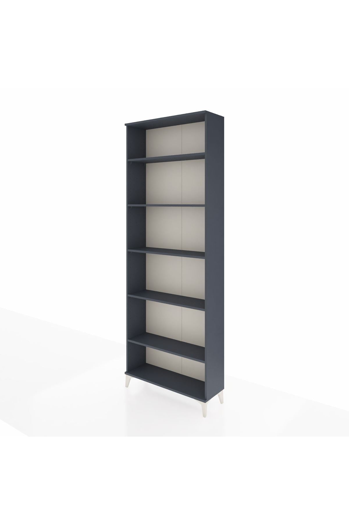 Arges Dolap 5 Raflı 88x30x243 Antrasit-Antrasit