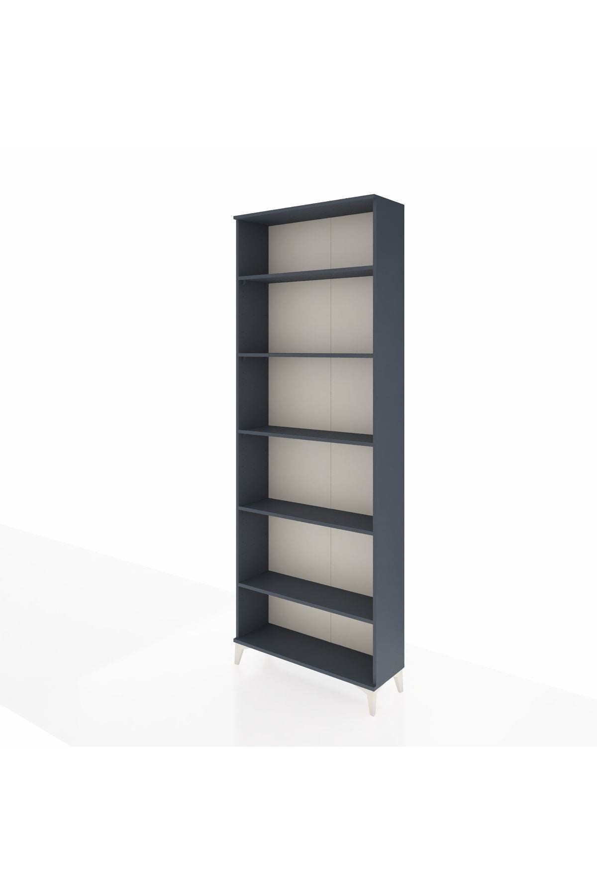 Arges Dolap 5 Raflı 88x30x243 Antrasit-Antrasit