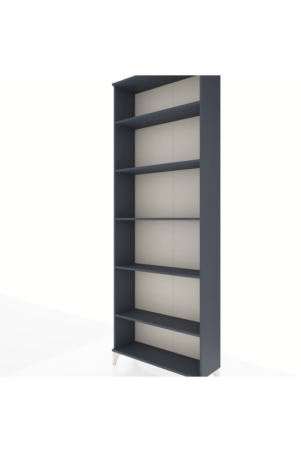 Arges Dolap 5 Raflı 88x30x243 Antrasit-Antrasit