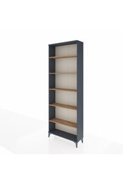 Arges Dolap 5 Raflı 88x30x243 Antrasit-Çam