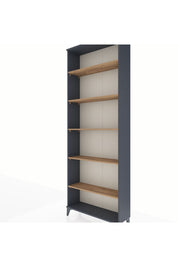 Arges Dolap 5 Raflı 88x30x243 Antrasit-Çam