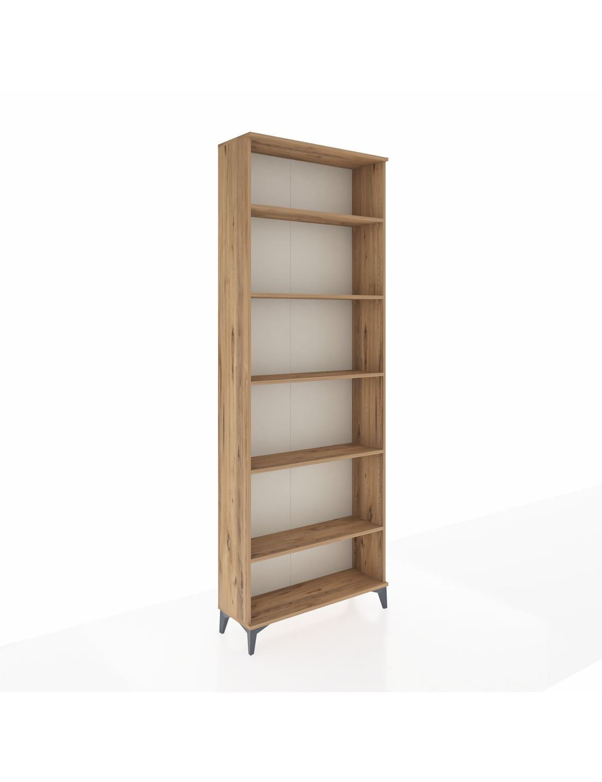 Arges Dolap 5 Raflı 88x30x243 Çam-Çam