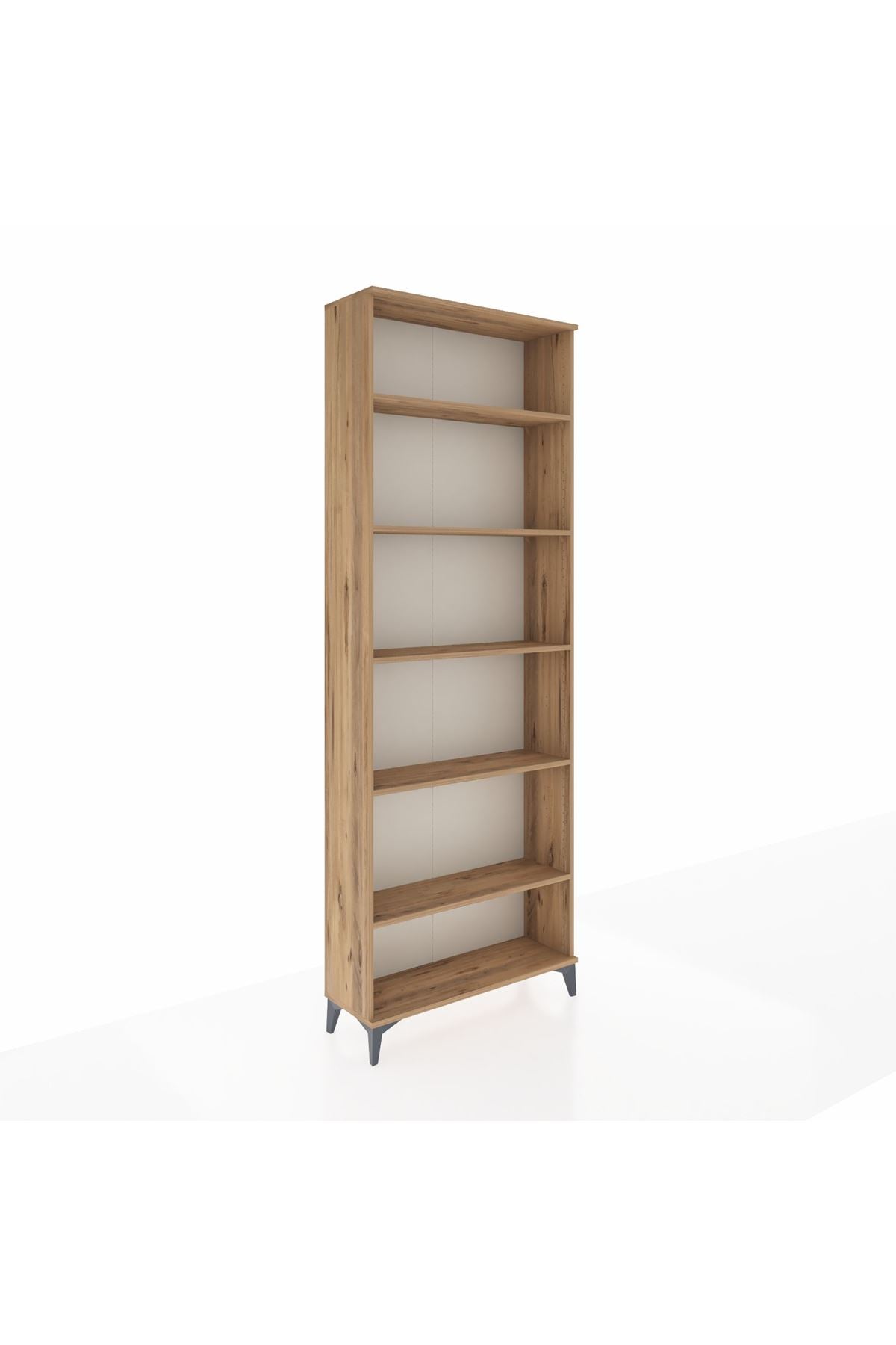 Arges Dolap 5 Raflı 88x30x243 Çam-Çam