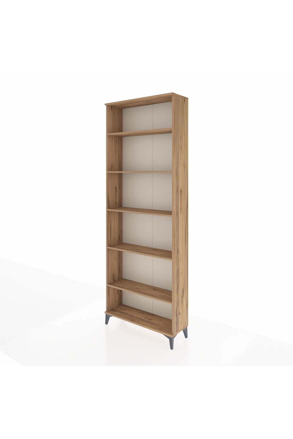 Arges Dolap 5 Raflı 88x30x243 Çam-Çam