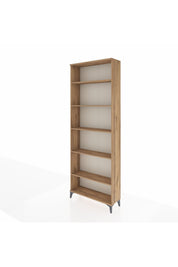 Arges Dolap 5 Raflı 88x30x243 Çam-Çam