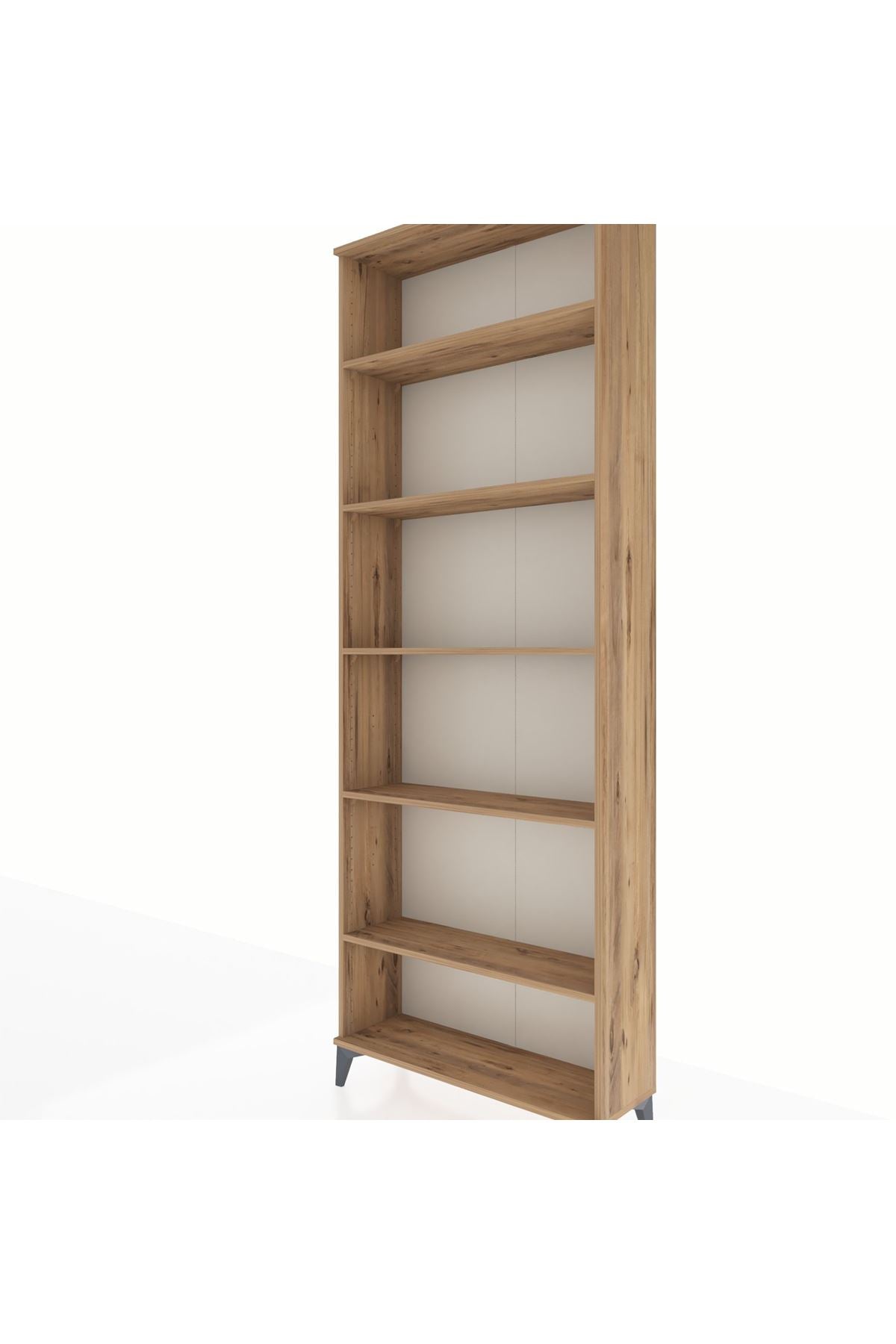 Arges Dolap 5 Raflı 88x30x243 Çam-Çam