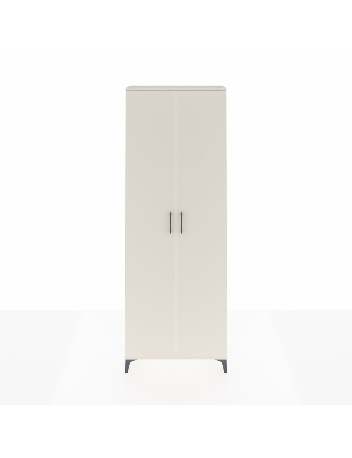 Arges Dolap 2 Raflı 2 Kapaklı Tek Askılı 88x30x243 - S33M295V1A