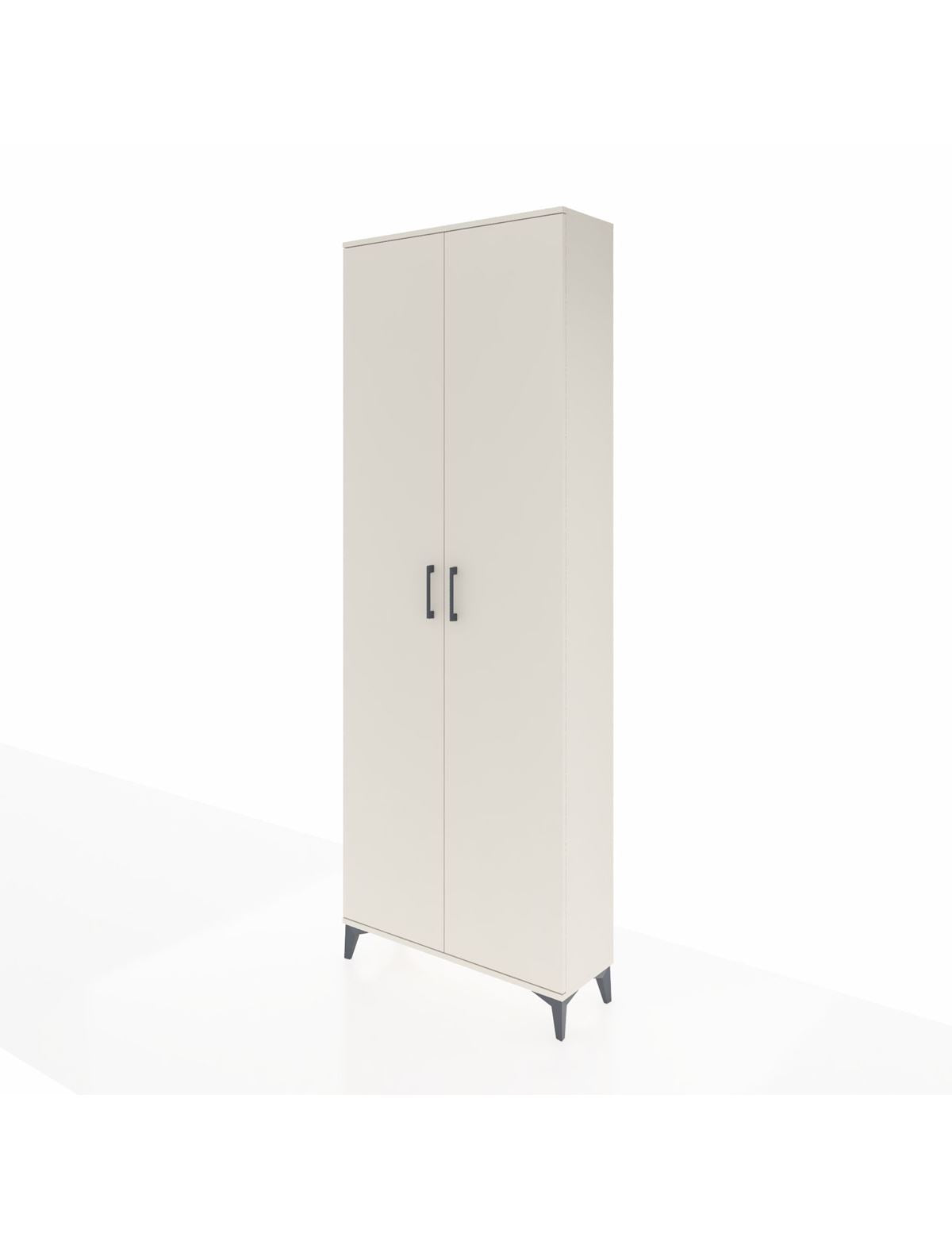 Arges Dolap 2 Raflı 2 Kapaklı Tek Askılı 88x30x243 - S33M295V1A