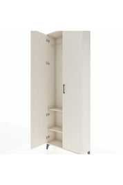 Arges Dolap 2 Raflı 2 Kapaklı Tek Askılı 88x30x243 - S33M295V1A