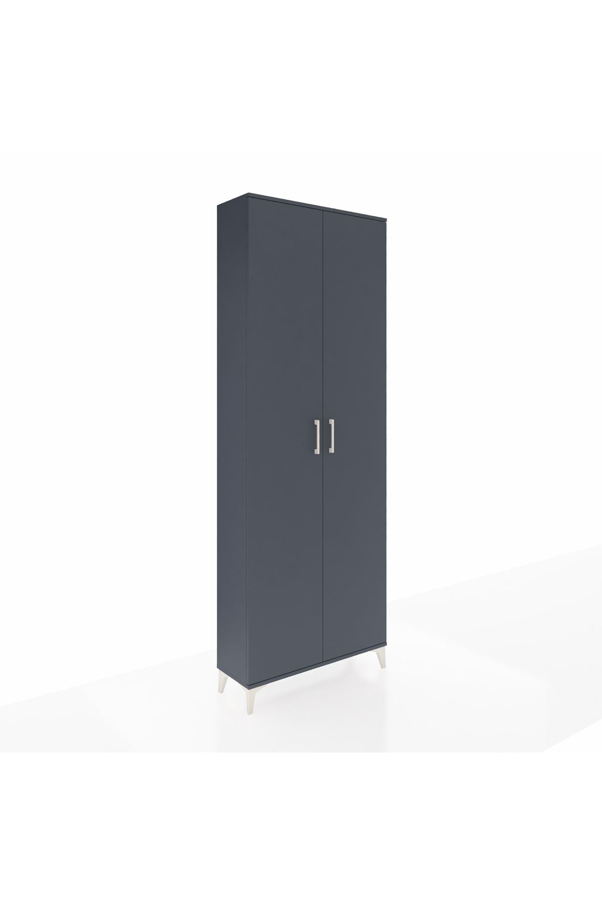 Arges Dolap 2 Raflı 2 Kapaklı Tek Askılı 88x30x243 - S33M295V5A