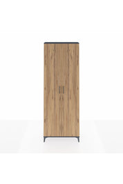 Arges Dolap 2 Raflı 2 Kapaklı Tek Askılı 88x30x243 - S33M295V6A