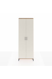 Arges Dolap 2 Raflı 2 Kapaklı Tek Askılı 88x30x243 Çam-Aytaşı