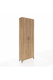 Arges Dolap 2 Raflı 2 Kapaklı Tek Askılı 88x30x243 - S33M295V9A