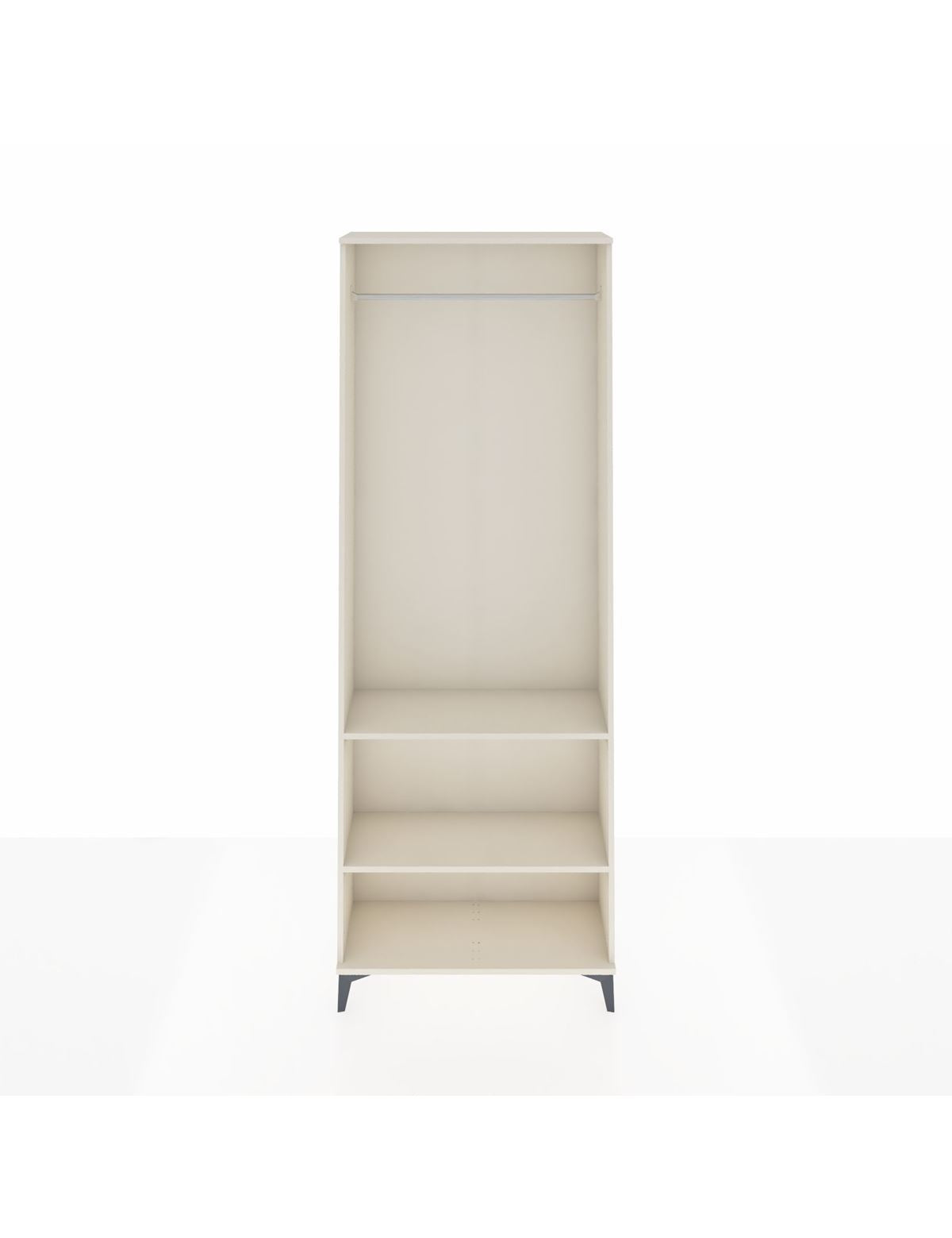 Arges Dolap 2 Raflı Tek Askılı 88x30x243 Aytaşı-Aytaşı