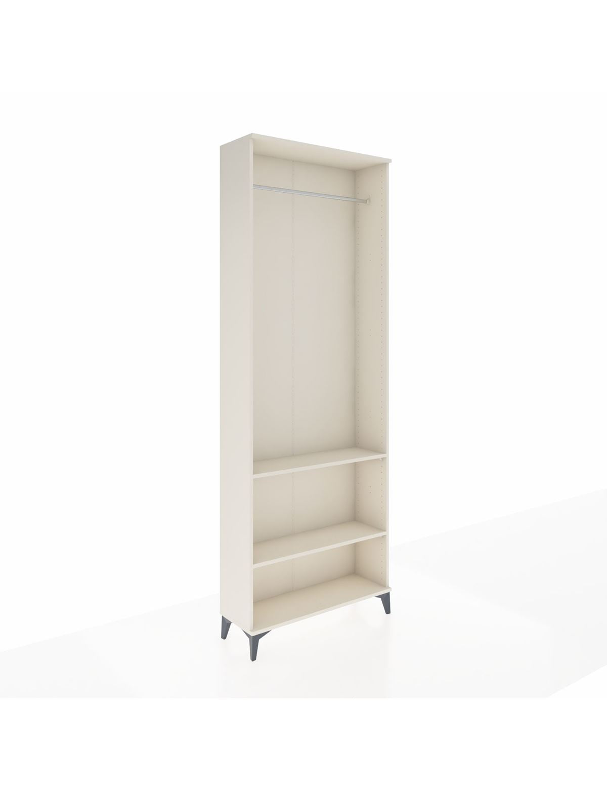 Arges Dolap 2 Raflı Tek Askılı 88x30x243 Aytaşı-Aytaşı