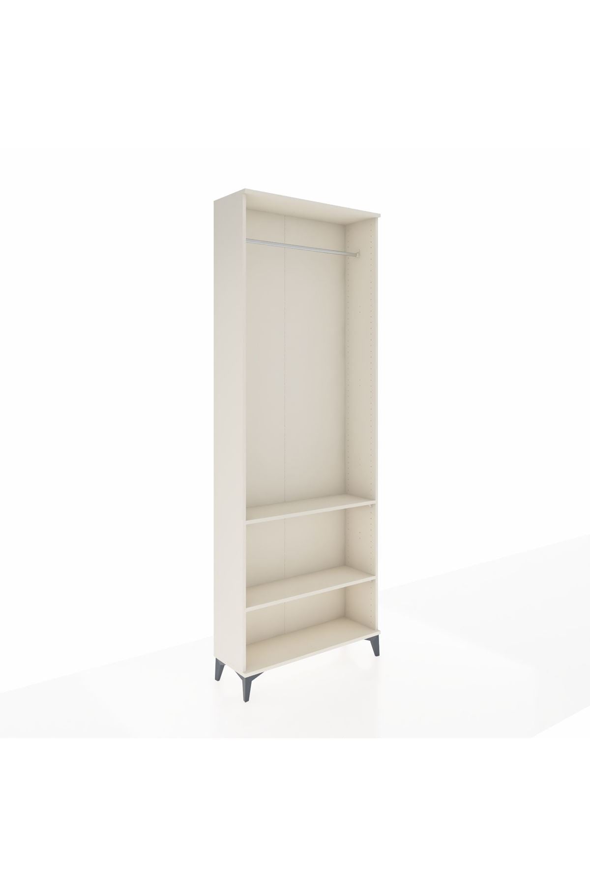 Arges Dolap 2 Raflı Tek Askılı 88x30x243 Aytaşı-Aytaşı