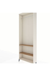 Arges Dolap 2 Raflı Tek Askılı 88x30x243 Aytaşı-Çam