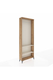 Arges Dolap 2 Raflı Tek Askılı 88x30x243 Çam-Aytaşı