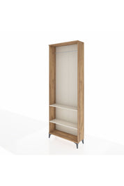 Arges Dolap 2 Raflı Tek Askılı 88x30x243 Çam-Aytaşı