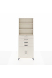 Arges Dolap 3 Raflı 4 Çekmeceli 2 Kapaklı 88x30x243 Aytaşı-Aytaşı