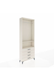 Arges Dolap 2 Raflı 4 Çekmeceli Tek Askılı 88x30x243 Aytaşı-Aytaşı