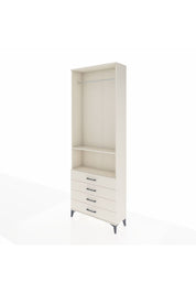 Arges Dolap 2 Raflı 4 Çekmeceli Tek Askılı 88x30x243 Aytaşı-Aytaşı