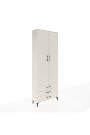 Arges Dolap 2 Raflı 3 Çekmeceli Tek Askılı 88x30x243 Aytaşı-Aytaşı