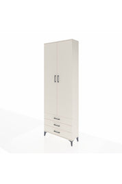 Arges Dolap 2 Raflı 3 Çekmeceli Tek Askılı 88x30x243 Aytaşı-Aytaşı