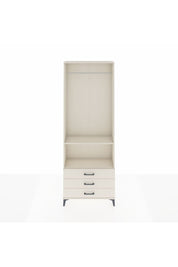 Arges Dolap 2 Raflı 3 Çekmeceli Tek Askılı 88x30x243 Aytaşı-Aytaşı