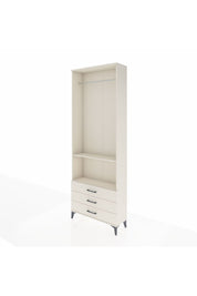 Arges Dolap 2 Raflı 3 Çekmeceli Tek Askılı 88x30x243 Aytaşı-Aytaşı