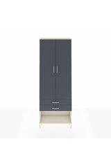 Arges Dolap 2 Raflı 2 Çekmeceli Tek Askılı 88x30x243