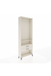 Arges Dolap 2 Raflı 2 Çekmeceli Tek Askılı 88x30x243 Aytaşı-Aytaşı