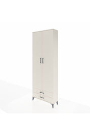 Arges Dolap 2 Raflı 2 Çekmeceli Tek Askılı 88x30x243 Aytaşı-Aytaşı